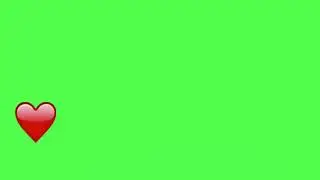 Green screen Heart video