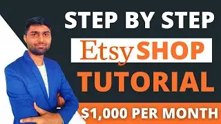 How To Start An Etsy Shop For Beginners 2023 | Etsy Store Setup Complete Tutorial