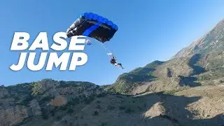 UNCUT | BASE jump Niha fortress Lebanon (FPV drone)