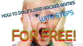 Me, Teaching you guys how to download hacked games for FREE! (with steps)
