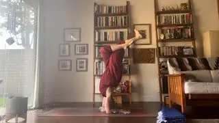 L2:3 Yoga Flow - “Open Gates to Balance” - Finds Parighasana in Several Ways, Offers Sayanasana Var.