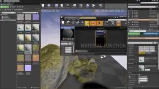 Rocks101 - Part 18 - UE4 Material Functions and Material Instances