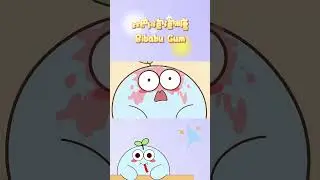 🥓Do you remember the Bibabu Gum from childhood that could blow huge bubbles? 🥰 #candy #gummy #snacks