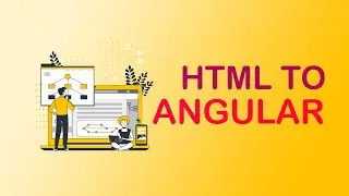 Angular Bootstrap Tutorial Convert html template to angular 11  part 2 | html to angular conversion