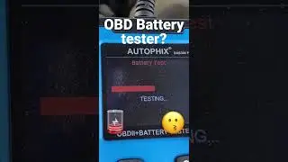 How to test a battery with an OBD scanner￼