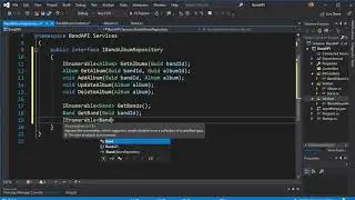 RESTful API with ASP.NET Core 3.0 - 9/50 - Creating Interface Repository