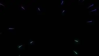 blue fireworks overlay