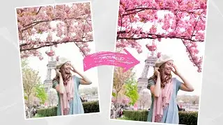 How I Edited Sakura Photo in 1-minute? Lightroom Tutorial!