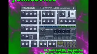 65 Hip Hop and Funk presets for NI Massive vsti synth.  Full Macros on each patch.