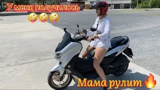 Первый раз на скутере !!!Тайланд