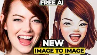 Create cartoony trendy images \How to use image to image [Leonardo AI]