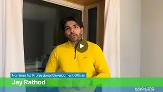 NAYGN 2026 Nominee for Professional Development Officer | Jay Rathod