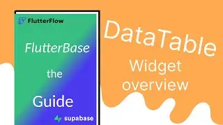 Widget overview: DataTable