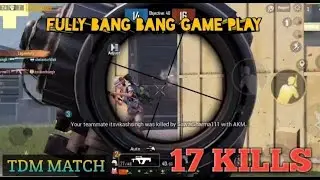 TDM MATCH | 17 KILLS | GROZA | PUBG MOBILE|FULL BANG BANG MATCH|BY F1RE GAMER|