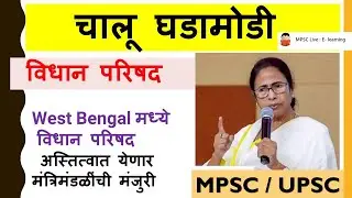चालूघडामोडी || MPSC  || Vidhan Parishad  || Loksatta || The Hindu || Indian Express