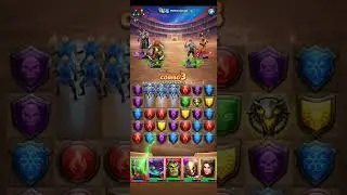 Empires and Puzzles. Tournament pvp 3075 vs 3128 pwr lvl.