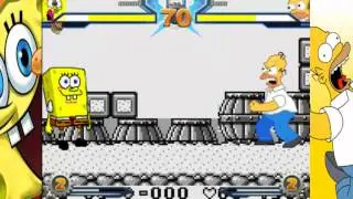 MUGEN Spongebob vs Homero Simpson