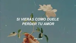 como la flor, con tanto amor, me diste tu. [Letra]