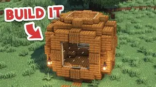 How to Build a Pod Starter House in Minecraft [TUTORIAL]