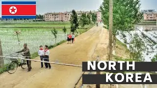 NORTH KOREA - TRAIN TRIP FROM CHINA TO PYONGYANG