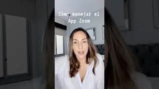 Cómo usar la aplicación Zoom (activar micrófono y video)