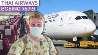 THAI AIRWAYS Boeing 787-9 (ECONOMY) | Kuala Lumpur - Bangkok | VLOG TRIP REPORT