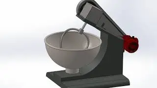 DOUGH KNEADING MACHINE ANIMATION