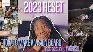 HOW TO PREP FOR 2023! resetting for the new year, Vision Board!!