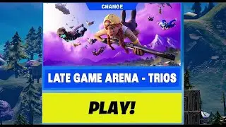 Let Late Game Arena Games Begin! #fortnite #shorts