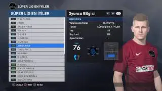 Pes 2017 Süper Lig Karması Takım Yaması | PS4