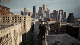 UE5 CitySample Matrix DLSS Edition 2K Let's Try (7945HX + RTX 4080 Laptop)