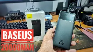 Unboxing Power Bank Baseus 20W 20.000mAH