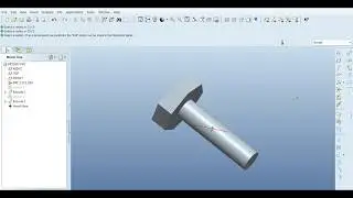 How to make a Bolt on Creo ProE  #ProE tutorial
