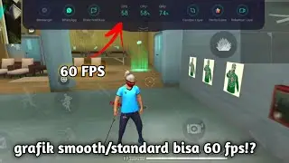 HP KENTANG WAJIB TAU!! cara mudah merubah 60 fps di grafik smooth & standard!! - Garena Free Fire