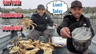 Crabbing And Squiding Puget Sound Washington USA 🇺🇸