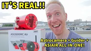 This Astro Smart Camera does EVERYTHING🔥! Perfect for beginners? REVIEW of ZWO ASI2600MC Air!