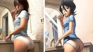 Real vs Anime… 20 Images that will Confused Your Reality