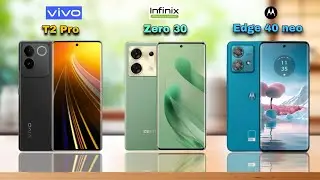 Moto edge 40 neo vs vivo T2 Pro vs infinix Zero 30 | full specifications comparison |