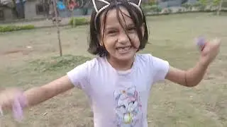 Shivansh Or Srishti Ko Mumma Ne Garden Me Jelly Chocolate Diya #viral #trending #love #dance