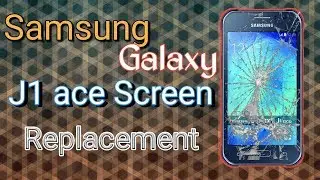samsung j1 ace lcd replacement , step by step, by H&F