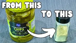 Dill Pickle Powder - All Purpose Seasoning for Popcorn, Pork Rinds, Dips and More