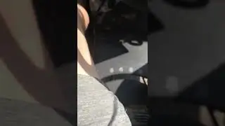 Doing donuts and drifting on my fast drift lawnmower