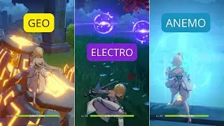 Change Traveller Element to Geo/Anemo/Electro || Genshin Impact