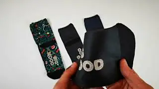 unboxing + review | printify | socks