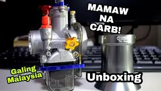 Mamaw na carb galing malaysia unboxing | Tobaki racing carb