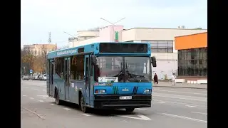 Maz 104 025 in Omsi2 на обкатке Полоцкий
