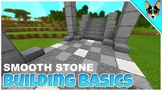 SMOOTH STONE | Minecraft Building & Recipe Basics Tutorial |