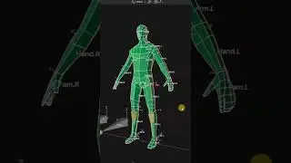 rigging character IK FK Blender
