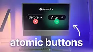 Elementor V4 Button Icon Tutorial | Component Setup