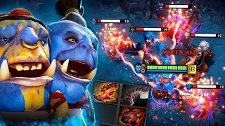 Insane Hard Carry New Meta Ogre Magi 🔥1000GPM 32 Kills Raid Boss Dota 2